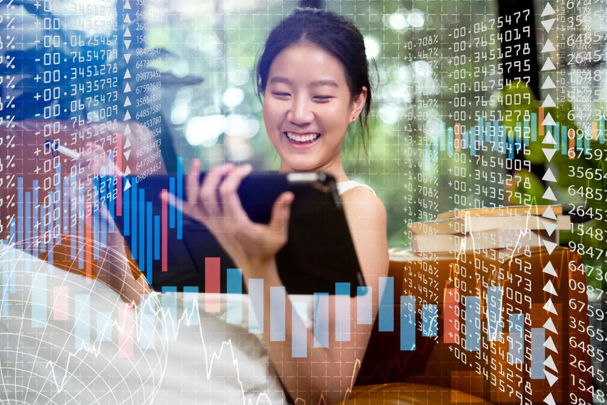 Ilustrasi investasi saham