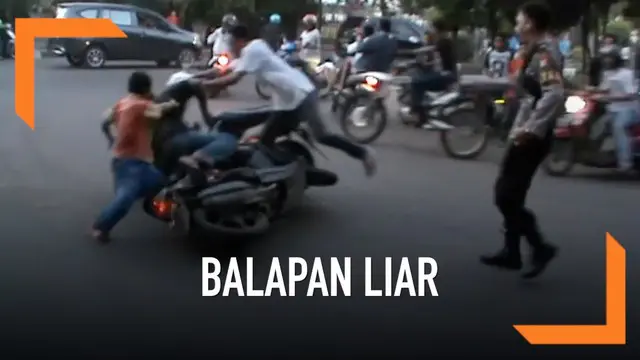 Polres Kabupaten Gowa merazia balap liar di jalan-jalan utama, puluhan para pembalap liar kaget dan berusaha melarikan diri. Polres Gowa berhasil menangkap 9 pengendara. Seorang pengendara kabur setelah menabrak seorang pengendara motor.