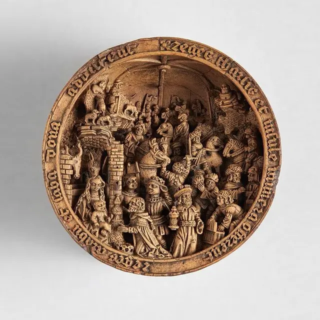6 Potret Miniatur Boxwood Gothic Abad Ke-16 Ini Ukirannya Sempurna, Berusia 500 Tahun