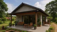 6 Desain Rumah Beton Tembok Sederhana 6x9 di Desa, Inspirasi Tempat Tinggal yang Nyaman