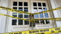 Kebakaran Hotel F2 di Jalan Panglima Polim V, Melawai, Kebayoran Baru Jakarta Selatan, terjadi pada Kamis, 17 Agustus 2023 malam. (Liputan6.com/Ady Anugrahadi)