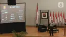 Selain memberikan kuliah kebangsaan, Ganjar juga berkesempatan menjawab sejumlah pertanyaan terbuka dari mahasiswa Universitas Indonesia. (merdeka.com/Arie Basuki)
