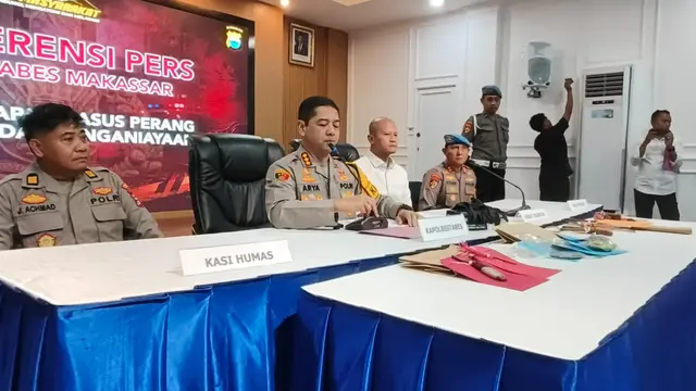 Serang Anggota TNI AU, 7 Pemuda Makassar Ditangkap Polisi