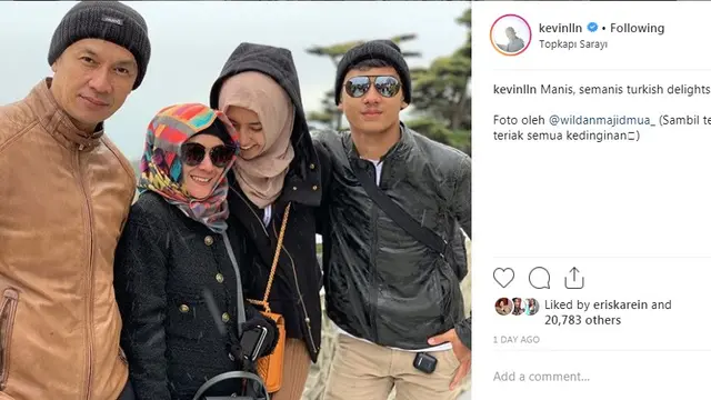 Kevin Liliana (Foto: Instagram)