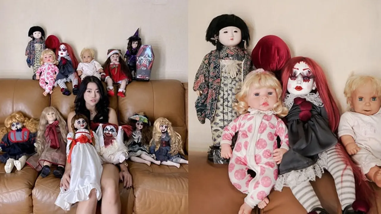 6 Potret Koleksi Boneka Bayi Wendy Walters, Anna Paling Bikin Merinding