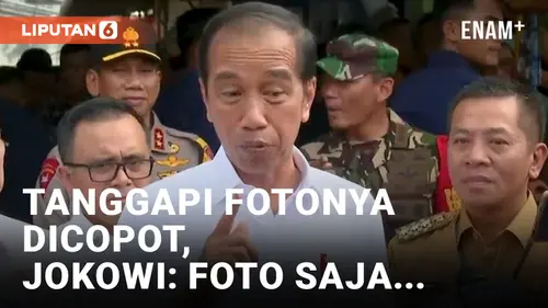 VIDEO: Presiden Jokowi Tanggapi Pencopotan Foto Dirinya di Kantor PDIP Sumut