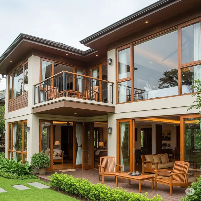 12 Inspirasi Desain Rumah Mewah 2 Lantai yang Memikat untuk Hunian Impian