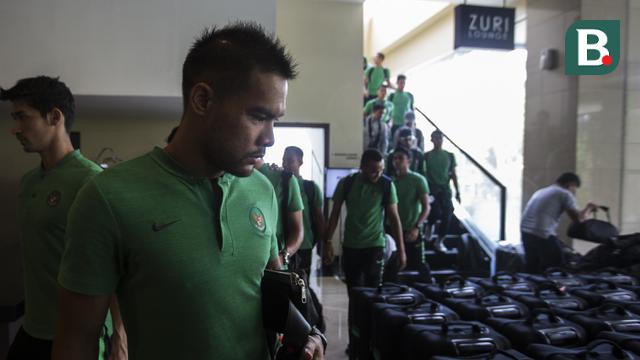 Latihan Timnas Indonesia