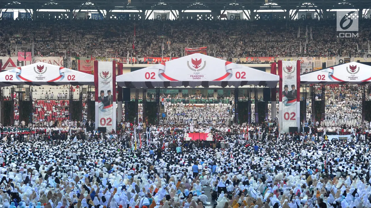 Massa Kampanye Akbar Prabowo - Sandiaga