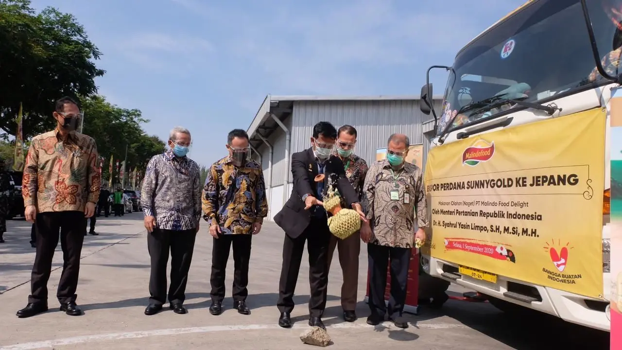 Kementerian Pertanian melakukan ekspor produk daging ayam olahan ke Jepang di Tengah Pandemi Covid-19 sebanyak 6 ton. (Dok Kementan)