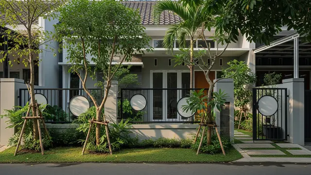 9 Model Pagar Roster untuk Rumah Kecil agar Sirkulasi Udara Lancar dan Sejuk