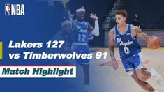 Beria video, LA Lakers kalahkan Minnesota Timberwolves dalam lanjutan NBA 2020/2021