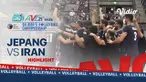 Berita video highlights laga final Kejuaraan Voli Asia 2021 putra antara Jepang melawan Iran yang digelar pada Minggu (19/9/2021) malam hari waktu setempat.