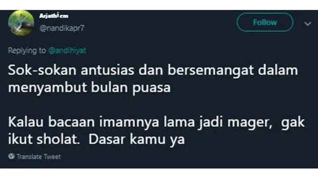 6 Drama Soal 'Sok-sok Antusias Sambut Ramadan' Ini Bikin Senyum Kecut