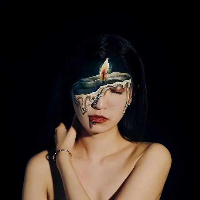 Gabungkan Body Painting dan Makeup, 7 Ilustrasi Ilusi Optik Ini Curi Perhatian