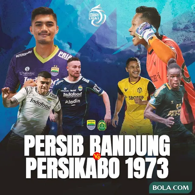 BRI Liga 1 - Duel Antarlini - Persib Bandung Vs Persikabo 1973