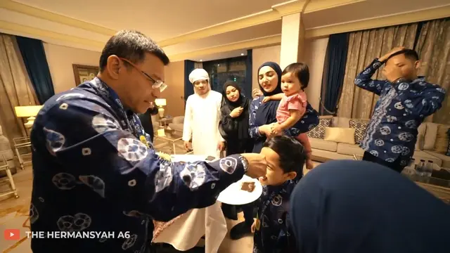 Anang Hermansyah dan Ashanty rayakan ultah sekaligus umrah bawa rombongan 45 orang (Foto: The Hermansyah A6)