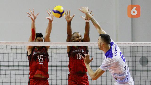 Foto: Atasi Bogor LavAni, Palembang Bank Sumsel Babel Terhindar dari Juru Kunci Putaran Pertama PLN Mobile Proliga 2022