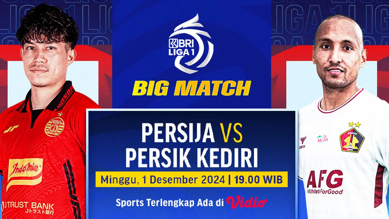 Persija Jakarta  vs Persik