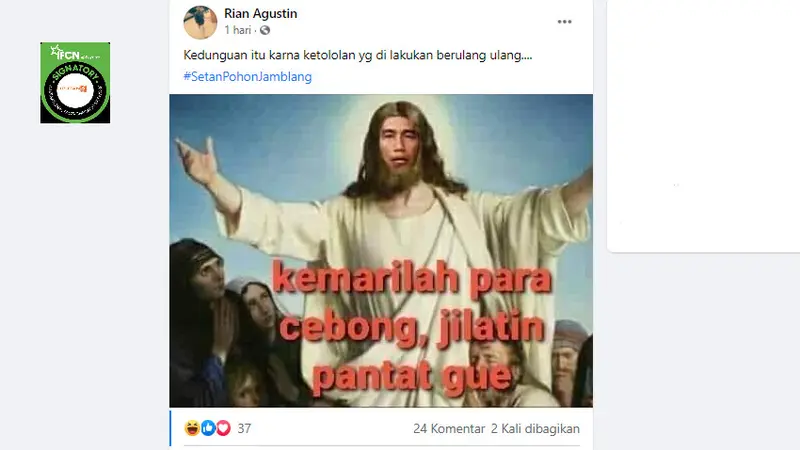 Penelusuran lukisan Jokowi berambut panjang