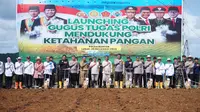 Kementan Bersama TNI-Polri Launching Program Swasembada Pangan