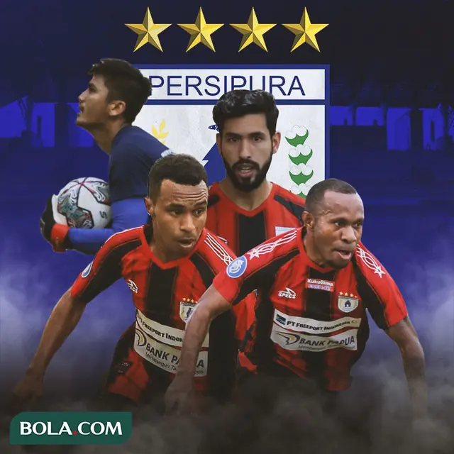 Persipura Jayapura - 4 Pemain Kunci Persipura Hadapi Persib Bandung