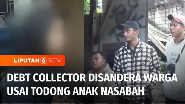 Dua orang pelaku jasa penagih utang atau debt collector disandera warga di Kramat Jati Jakarta Timur, Selasa (28/02) sore. Keduanya diamankan warga, setelah mengancam akan membunuh dan menembak anak seorang nasabah yang masih di bawah umur.