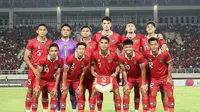 Sebelas pertama yang dipilih Shin Tae-yong untuk menghadapi Turkmenistan pada laga Grup K Kualifikasi Piala Asia U-23 2024, Selasa (12/9/2023) malam di Stadion Manahan, Solo, Jawa Tengah. (Dok. PSSI)