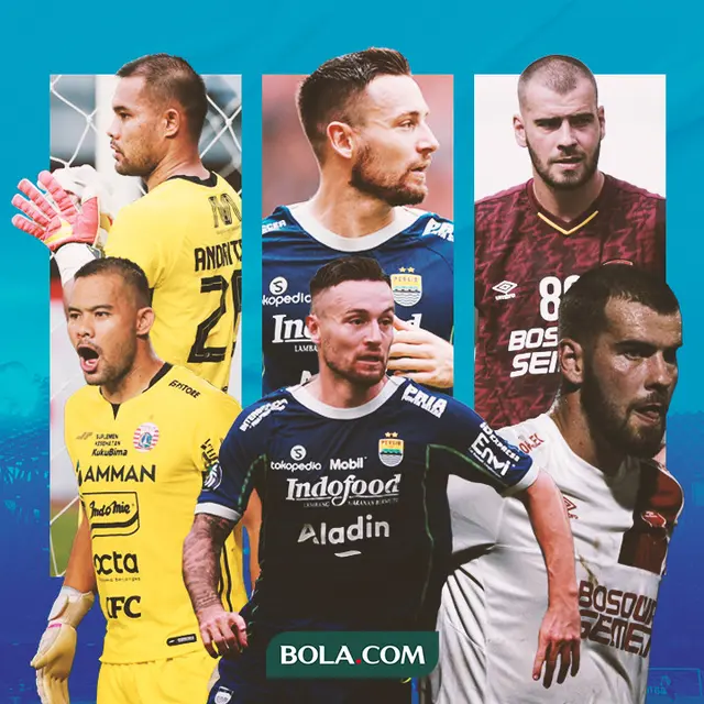 Liga 1 - Wiljan Pluim, Andritany, dan Marc Klok