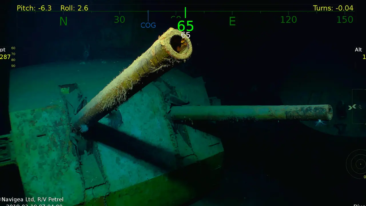 Penemuan Badan Kapal Perang AS USS Juneau