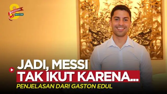 Berita video jurnalis asal Argentina, Gaston Edul, mengungkapkan alasan utama Lionel Messi tidak ikut skuad La Albiceleste ke Indonesia, Sabtu (17/6/2023).