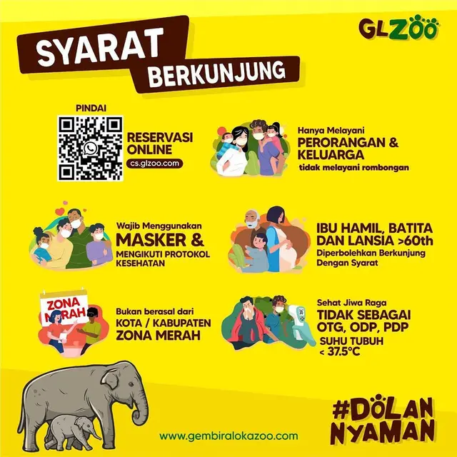 Syarat masuk Gembira Loka