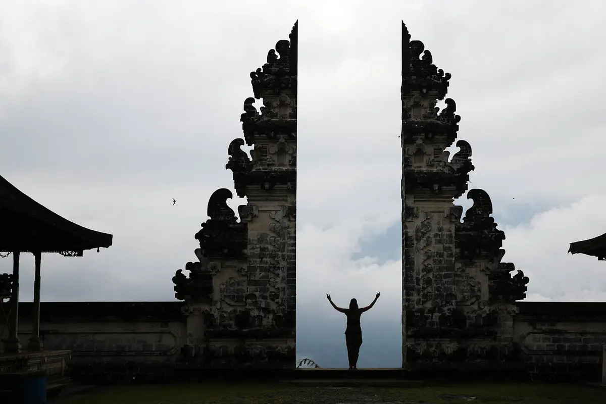 Dampak Gunung Agung, Pura Lempuyang Sepi Pengunjung