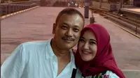 Shanty, istri mendiang Sys NS, dan suami barunya, Syaiful (https://www.instagram.com/p/BvjlbqHAb5S/)