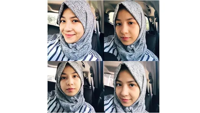 6 Potret Transformasi Gaya Hijab Natasha Rizky, dari Jilbab Simpel hingga Syari