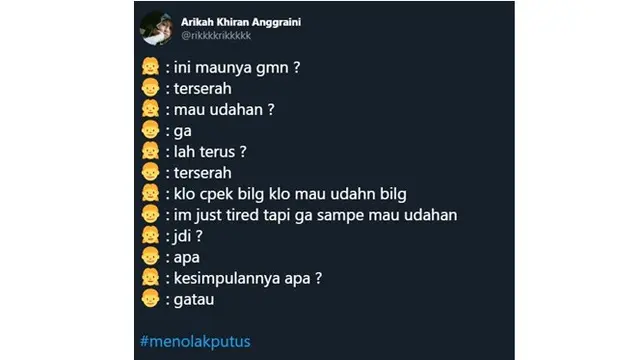 5 Cuitan #Menolakputus Ala Netizen Ini Menggelitik Banget