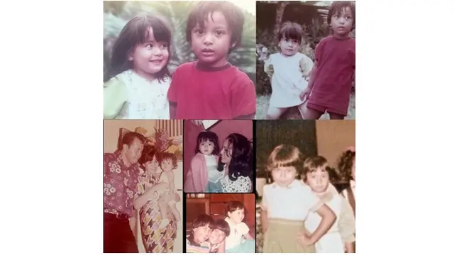Potret masa kecilnya terlihat begitu imut, sehingga berhasil membuat netizen pangling.