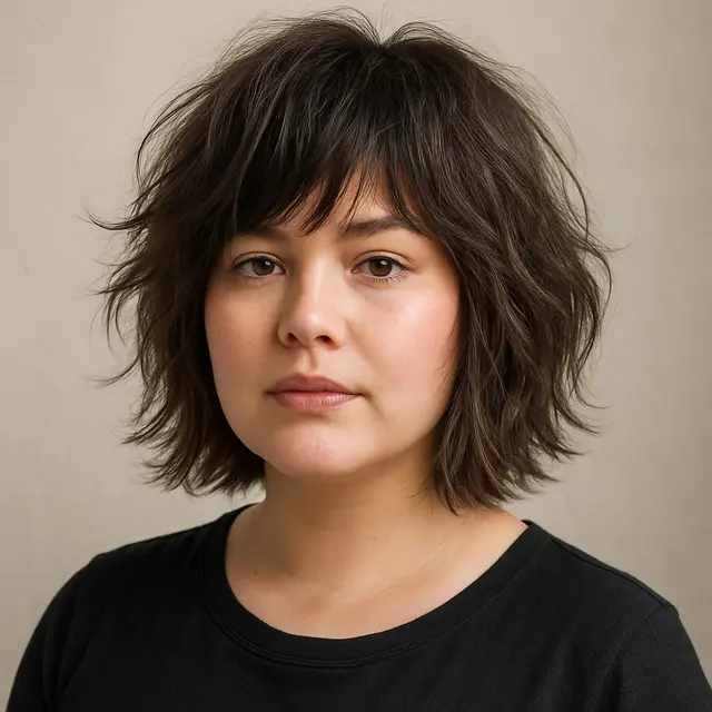 Model Rambut Bob Layer Rahasia Wajah Terlihat Lebih Tirus/Ilustrasi gambar oleh AI