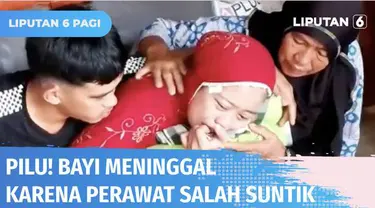 Keluarga bayi berusia satu bulan yang diduga meninggal dunia karena salah suntik di RSUD Wahidin Sudirohusodo, Makassar, menuntut pertanggungjawaban pihak rumah sakit. Keluarga menyesalkan tindakan perawat yang bisa salah suntik obat terhadap pasien.
