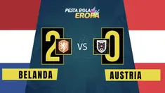 Berita video motion grafis pertandingan Grup C Euro 2020 antara Belanda melawan Austria yang berakhir dengan skor 2-0, Jumat (18/6/2021) dinihari WIB.