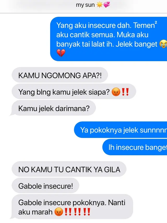 6 Chat Orang Puji Pacar Cantik Ini Bikin Jomblo Iri