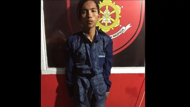 Dewa Angga, pembegal sadis yang membuat hidung Dian nyaris hilang (Fauzan/Liputan6.com)
