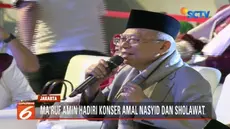 Ma’ruf Amin lelang sorban kesayangannya untuk korban bencana alam di Indonesia.