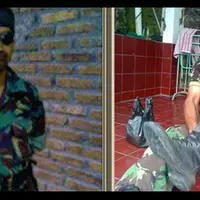 Pemuda ini 'sarap' atau gila sudah lama. Tapi dia lebih hafal mengumandangkan butir-butir Pancasila ketimbang artis Zaskia Gotik