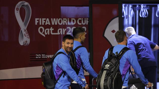 Timnas Argentina Tiba di Hamad International Airport Qatar