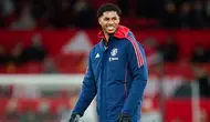 Pelatih MU, Amorim, mengungkapkan bahwa keputusan untuk memasukkan Rashford kembali ke dalam daftar pemain didasarkan pada kebutuhan tim saat ini, terutama mengingat terbatasnya opsi yang tersedia. (AP Photo/Dave Thompson)
