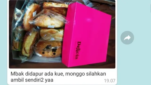 6 Potret Chat Ibu Kos Bagi-bagi Makanan Gratis, Idaman Banget
