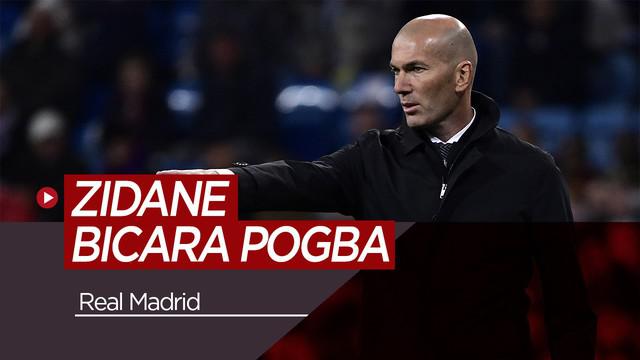 Berita Video Zidane Buka Suara Soal Transfer Pogba