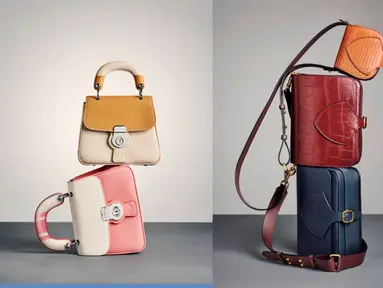 Tak hanya tas bermodel tote bag saja yang hadir pada koleksi kali ini. Beraga hand bag hingga sling bag juga bisa menjadi opsi tepat untuk Anda.  (Liputan6.com/pool/Burberry)