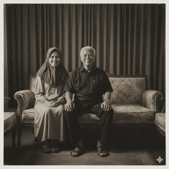 Cara Membuat Foto Bersama Orang Tua yang Sudah Meninggal dengan Gemini AI/ Ilustrasi oleh Gemini AI